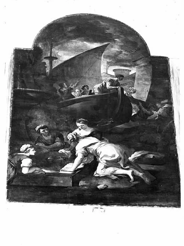 Scena del rinvenimento della mammella di sant'Agata - Gallipoli, Lecce 4
